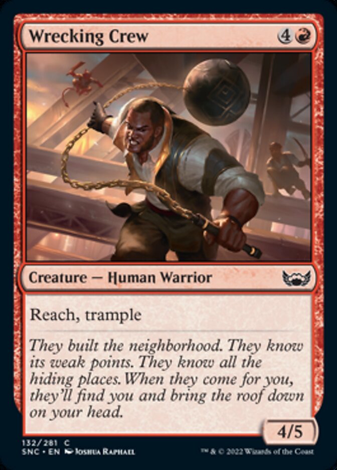 Wrecking Crew [Streets of New Capenna] MTG Single Magic: The Gathering | Red Claw Gaming