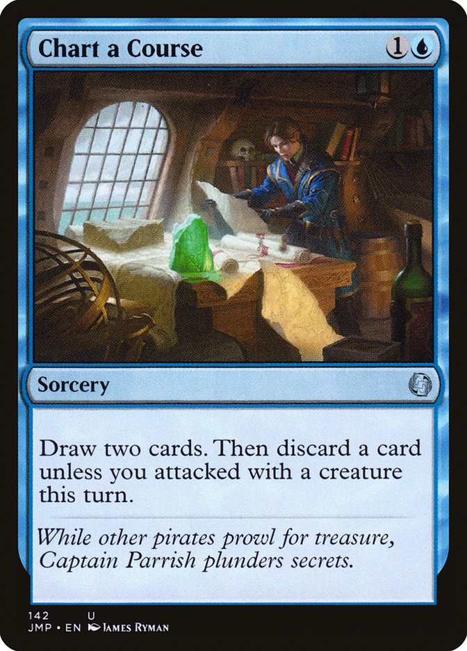 Chart a Course [Jumpstart] MTG Single Magic: The Gathering | Red Claw Gaming
