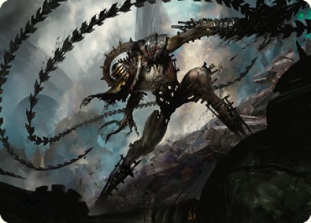 Razorlash Transmogrant Art Card [The Brothers' War Art Series] MTG Single Magic: The Gathering | Red Claw Gaming