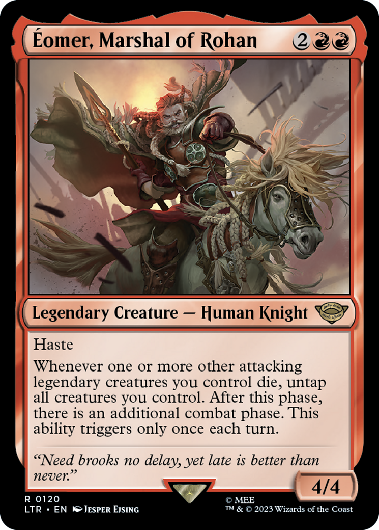 Eomer, Marshal of Rohan [The Lord of the Rings: Tales of Middle-Earth] MTG Single Magic: The Gathering | Red Claw Gaming