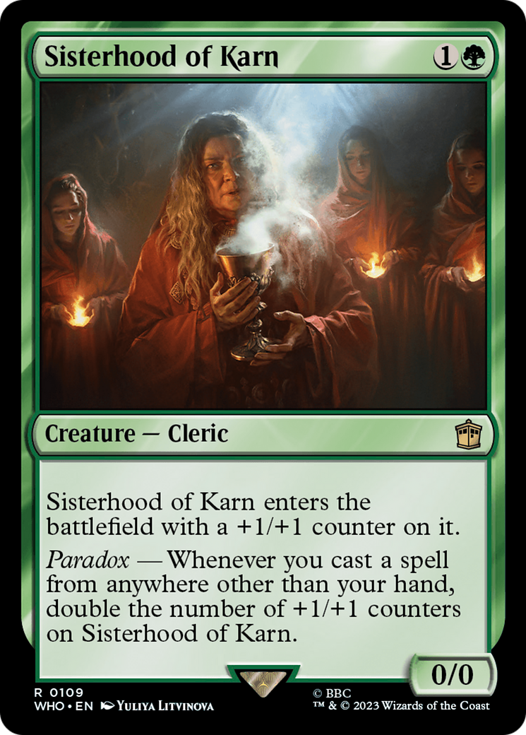 Sisterhood of Karn [Doctor Who] MTG Single Magic: The Gathering | Red Claw Gaming