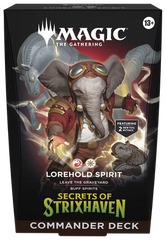 Magic: The Gathering: SECRETS OF STRIXHAVEN COMMANDER DECK Sealed Magic the Gathering Wizards of the Coast (Sealed) Lorehold Spirit | Red Claw Gaming