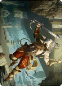 Cliffhaven Sell-Sword Art Card [Zendikar Rising Art Series] MTG Single Magic: The Gathering | Red Claw Gaming