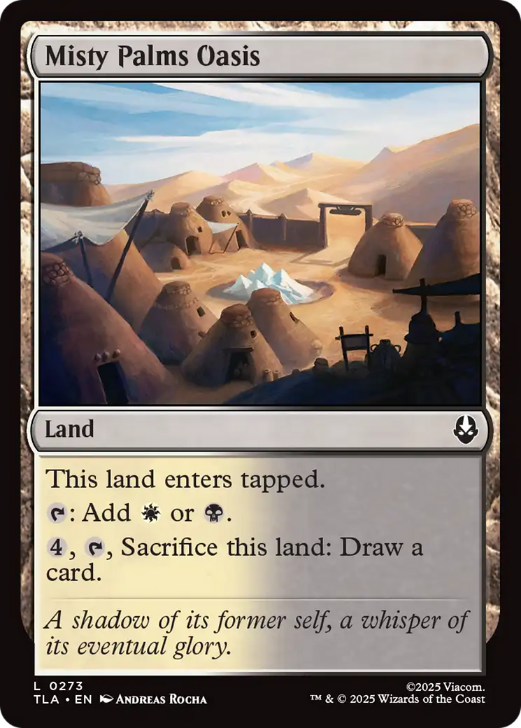 Misty Palms Oasis [Avatar: The Last Airbender] MTG Single Magic: The Gathering | Red Claw Gaming