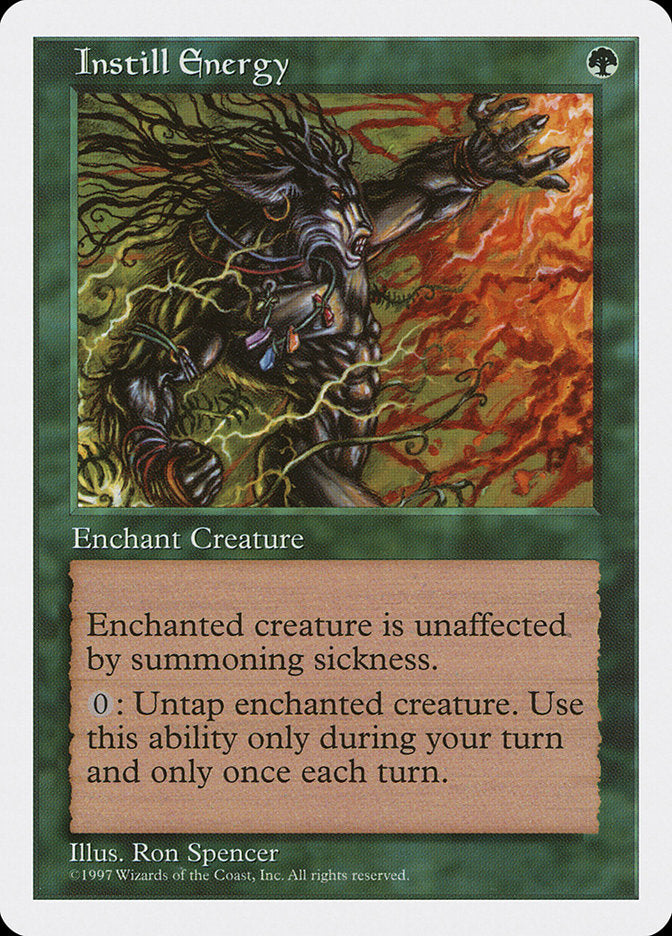 Instill Energy [Fifth Edition] MTG Single Magic: The Gathering | Red Claw Gaming