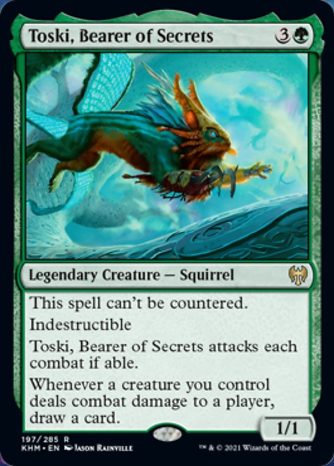 Toski, Bearer of Secrets [Kaldheim] MTG Single Magic: The Gathering | Red Claw Gaming