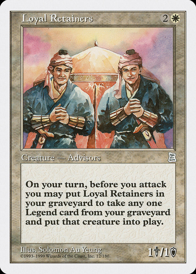 Loyal Retainers [Portal Three Kingdoms] MTG Single Magic: The Gathering | Red Claw Gaming