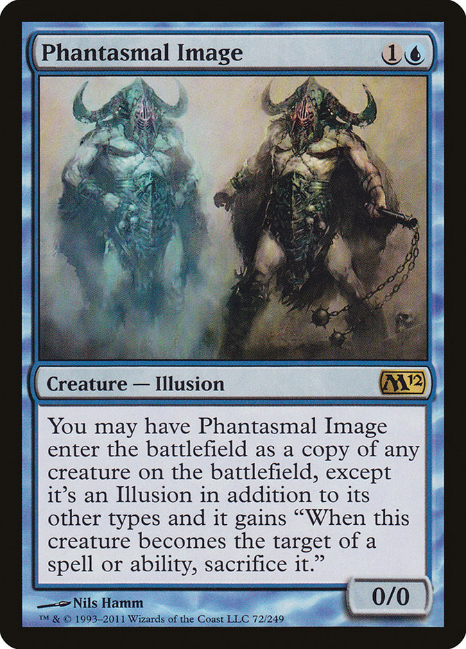 Phantasmal Image [Magic 2012] MTG Single Magic: The Gathering | Red Claw Gaming