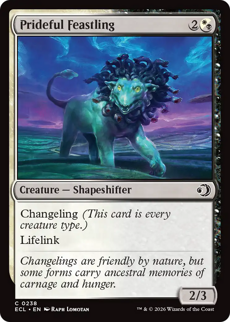 Prideful Feastling [Lorwyn Eclipsed] MTG Single Magic: The Gathering | Red Claw Gaming