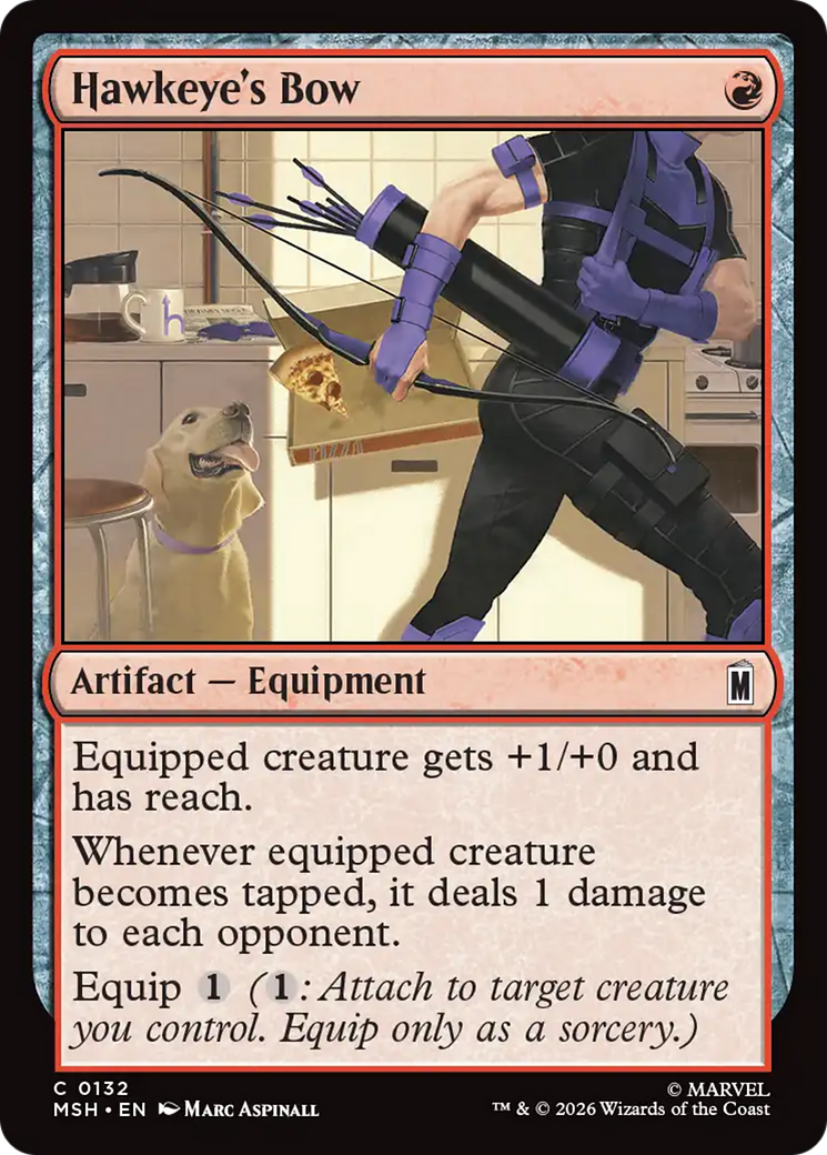 Hawkeye's Bow [Marvel Super Heroes] | Red Claw Gaming