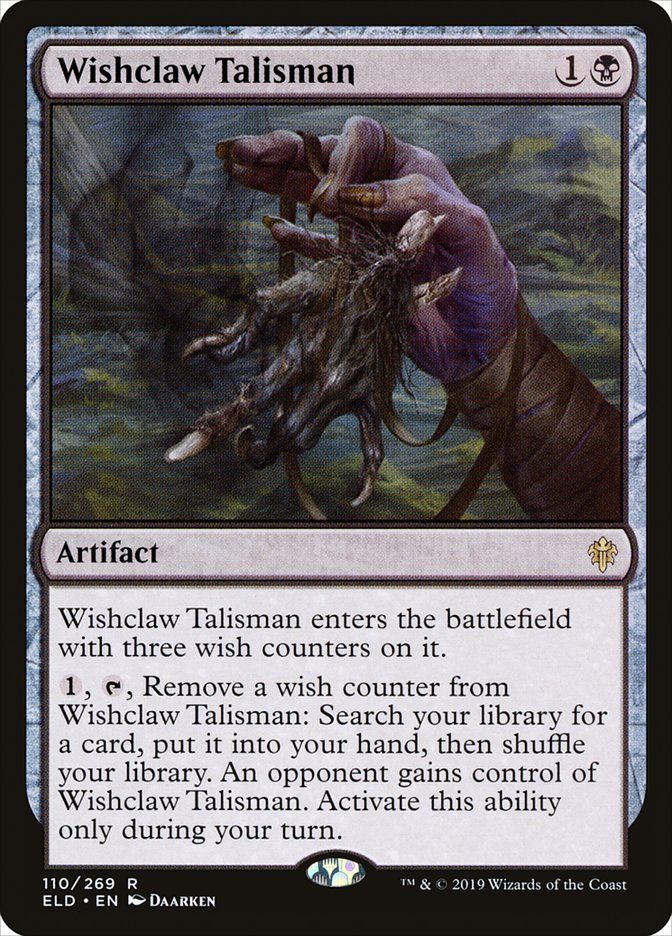 Wishclaw Talisman [Throne of Eldraine] MTG Single Magic: The Gathering | Red Claw Gaming