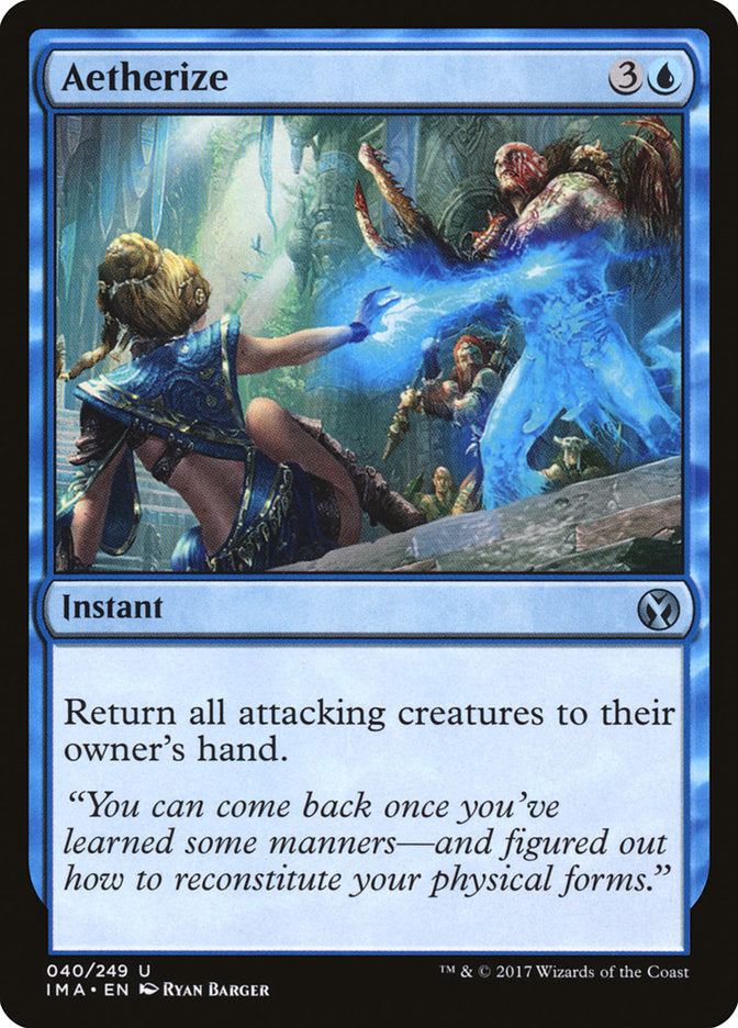 Aetherize [Iconic Masters] MTG Single Magic: The Gathering | Red Claw Gaming