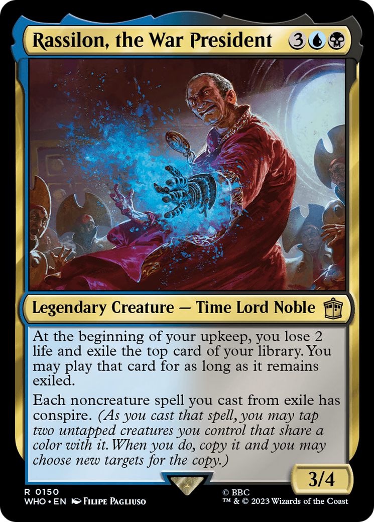 Rassilon, the War President [Doctor Who] MTG Single Magic: The Gathering | Red Claw Gaming