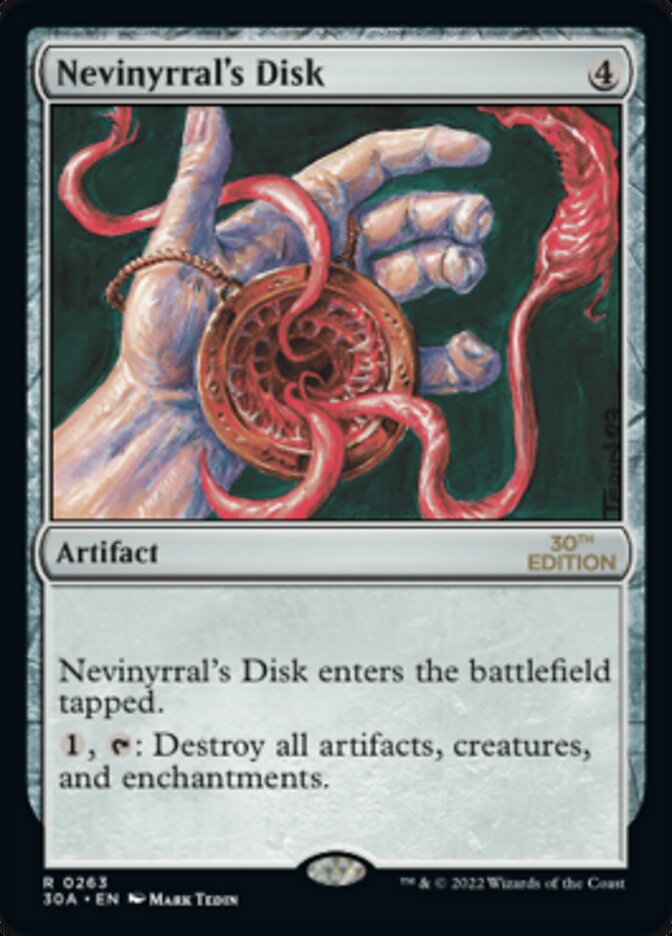 Nevinyrral's Disk [30th Anniversary Edition] MTG Single Magic: The Gathering | Red Claw Gaming