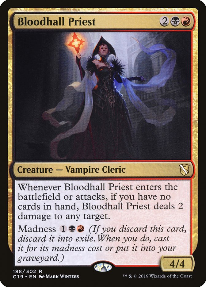 Bloodhall Priest [Commander 2019] MTG Single Magic: The Gathering | Red Claw Gaming