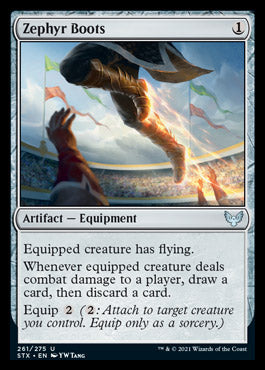 Zephyr Boots [Strixhaven: School of Mages] MTG Single Magic: The Gathering | Red Claw Gaming