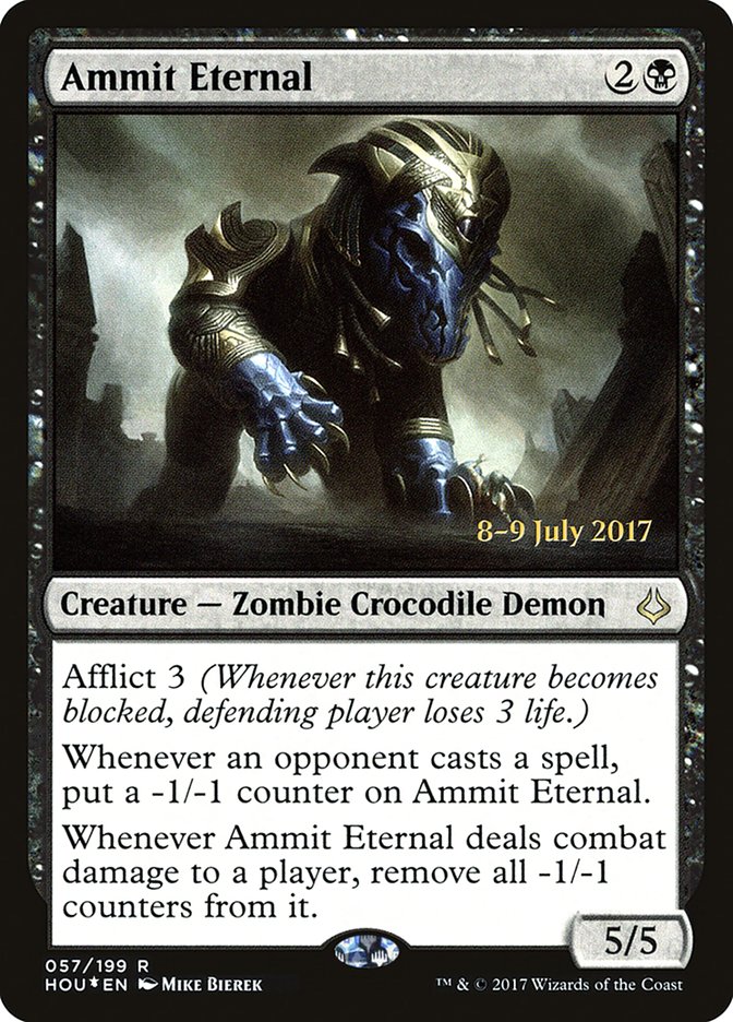 Ammit Eternal [Hour of Devastation Prerelease Promos] MTG Single Magic: The Gathering | Red Claw Gaming