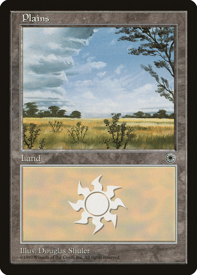 Plains (No Flowers / Four Berry Bushes) [Portal] MTG Single Magic: The Gathering | Red Claw Gaming