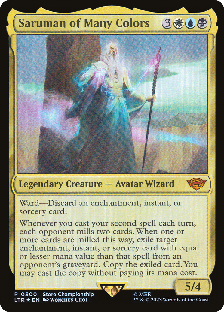 Saruman of Many Colors (Winner) [Store Championships 2023] MTG Single Magic: The Gathering | Red Claw Gaming