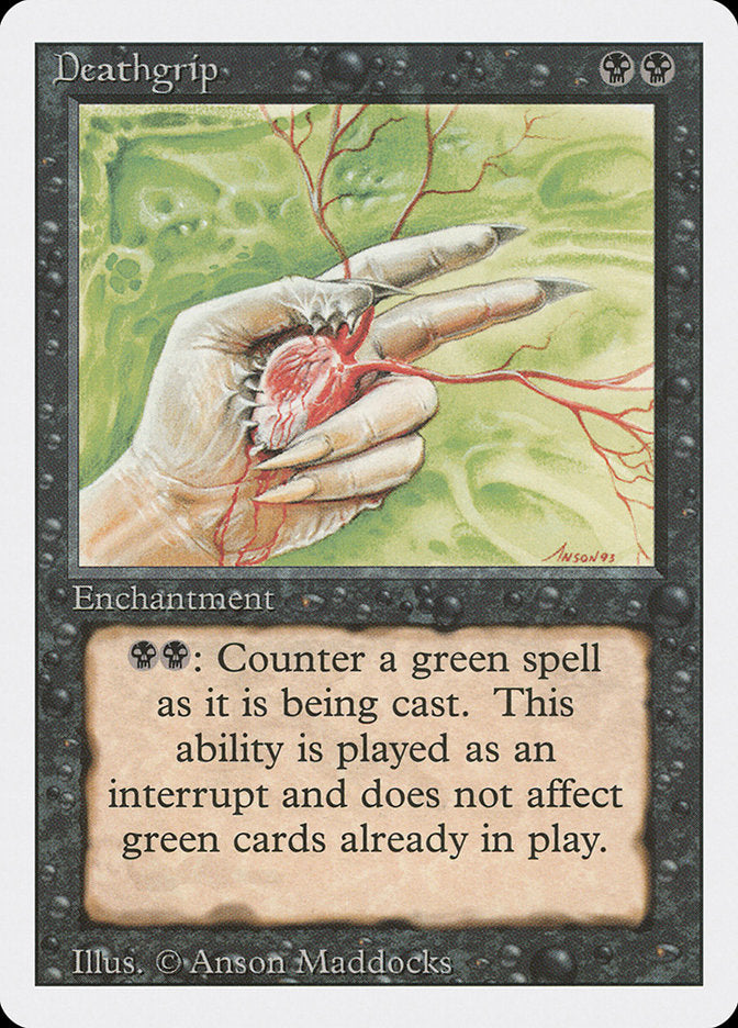 Deathgrip [Revised Edition] MTG Single Magic: The Gathering | Red Claw Gaming