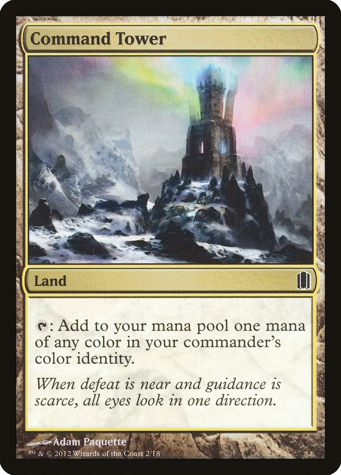 Command Tower [Commander's Arsenal] MTG Single Magic: The Gathering | Red Claw Gaming