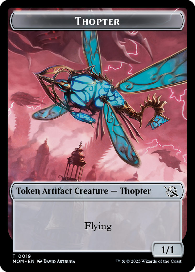 Thopter Token [March of the Machine Tokens] MTG Single Magic: The Gathering | Red Claw Gaming