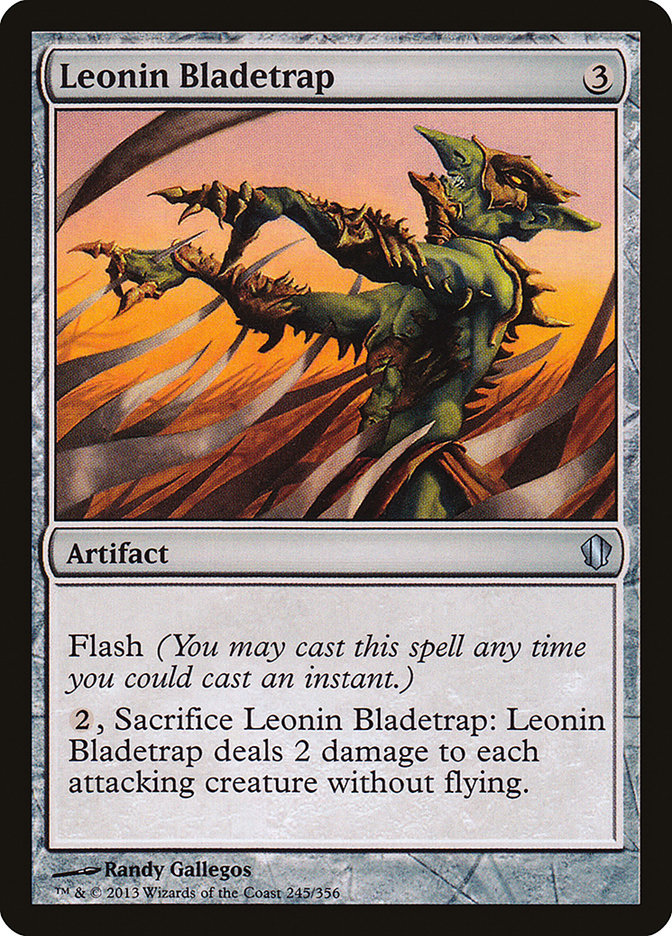 Leonin Bladetrap [Commander 2013] MTG Single Magic: The Gathering | Red Claw Gaming