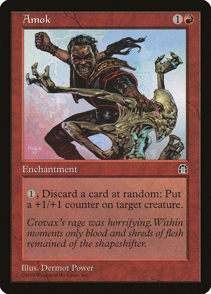 Amok [Stronghold] MTG Single Magic: The Gathering | Red Claw Gaming