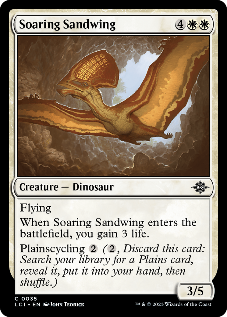 Soaring Sandwing [The Lost Caverns of Ixalan] MTG Single Magic: The Gathering    | Red Claw Gaming