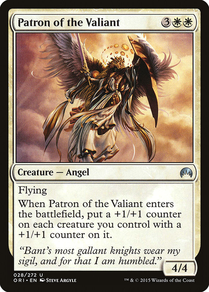Patron of the Valiant [Magic Origins] MTG Single Magic: The Gathering | Red Claw Gaming