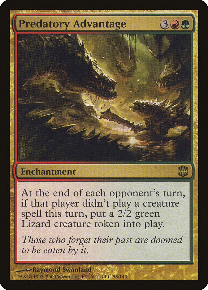 Predatory Advantage [Alara Reborn] MTG Single Magic: The Gathering | Red Claw Gaming