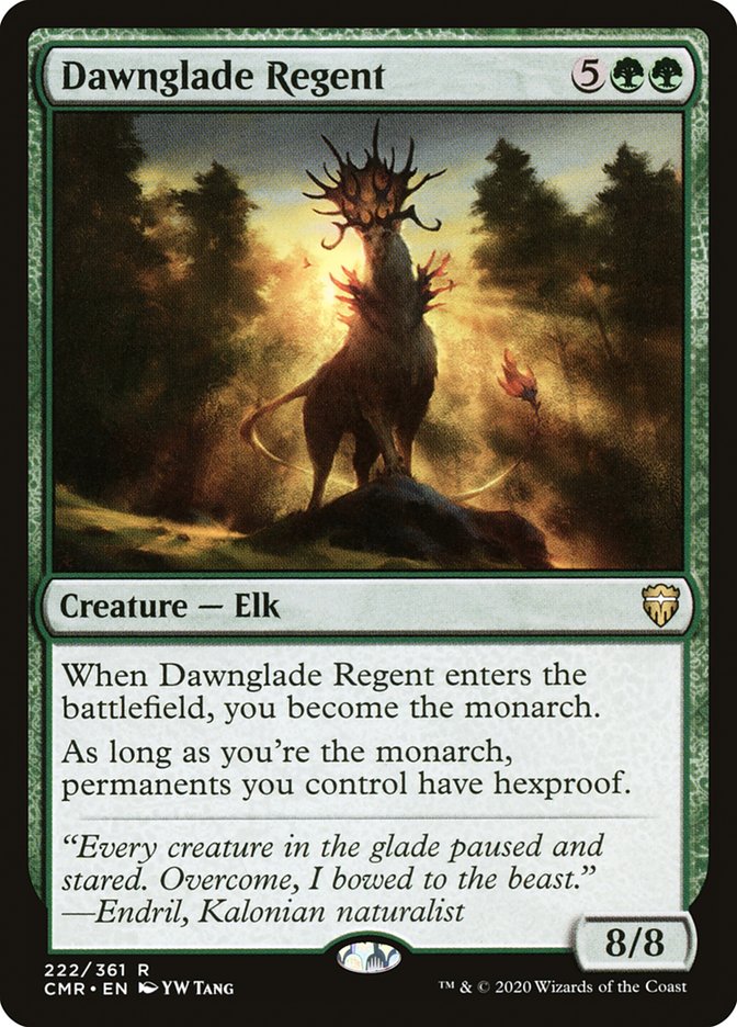 Dawnglade Regent [Commander Legends] MTG Single Magic: The Gathering | Red Claw Gaming