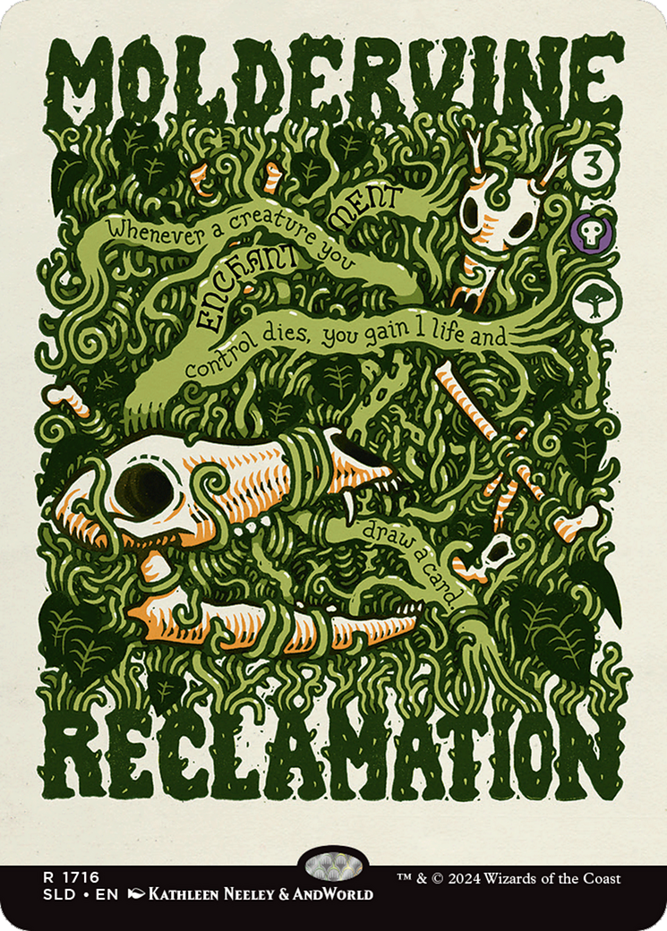 Moldervine Reclamation [Secret Lair Drop Series] MTG Single Magic: The Gathering | Red Claw Gaming