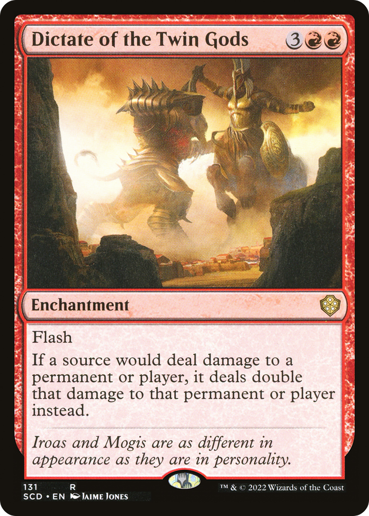 Dictate of the Twin Gods [Starter Commander Decks] MTG Single Magic: The Gathering | Red Claw Gaming