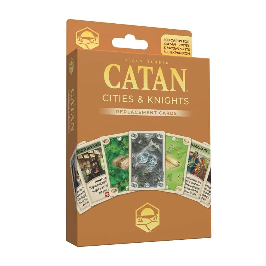 CATAN Accessory: Cities and Knights Cards - 6th Edition Board Game CATAN Studio | Red Claw Gaming