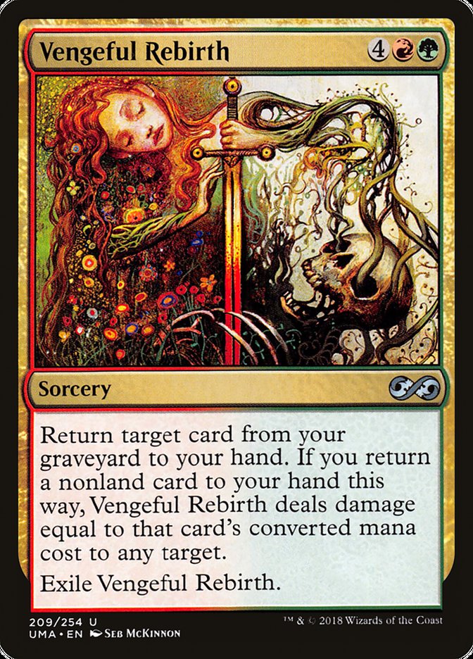 Vengeful Rebirth [Ultimate Masters] MTG Single Magic: The Gathering | Red Claw Gaming