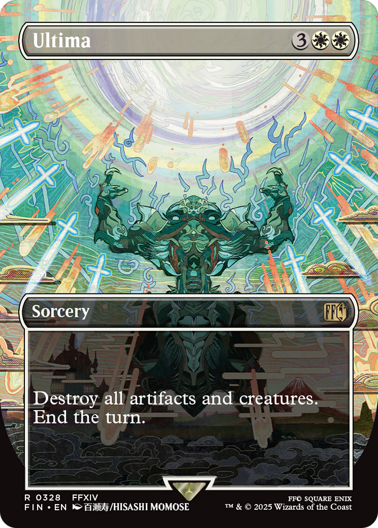 Ultima (Borderless) [FINAL FANTASY] MTG Single Magic: The Gathering | Red Claw Gaming