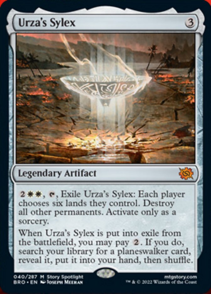 Urza's Sylex [The Brothers' War] MTG Single Magic: The Gathering | Red Claw Gaming