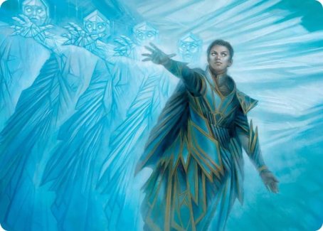 Echoing Equation Art Card [Strixhaven: School of Mages Art Series] MTG Single Magic: The Gathering | Red Claw Gaming