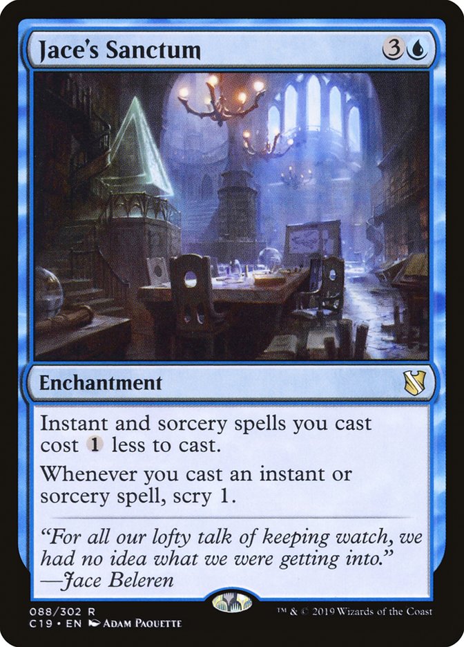 Jace's Sanctum [Commander 2019] MTG Single Magic: The Gathering | Red Claw Gaming