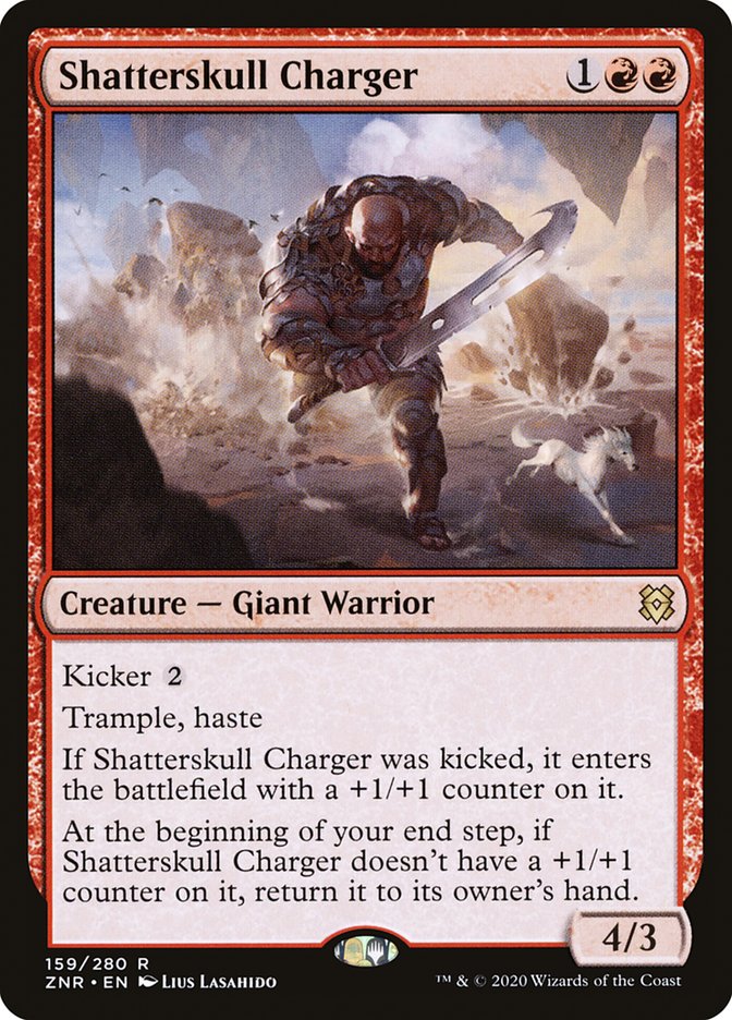 Shatterskull Charger [Zendikar Rising] MTG Single Magic: The Gathering | Red Claw Gaming