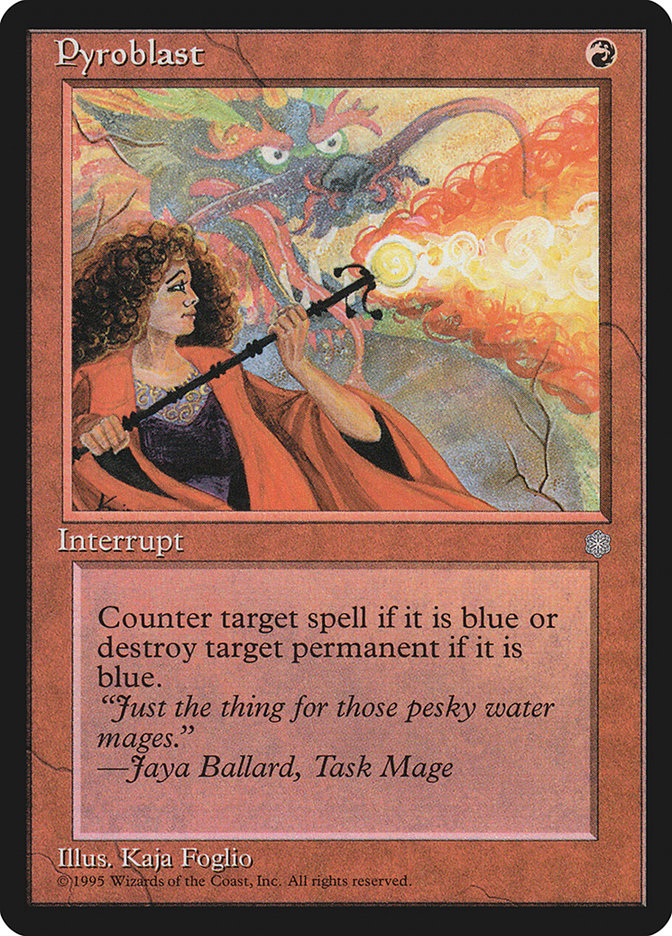 Pyroblast [Ice Age] MTG Single Magic: The Gathering | Red Claw Gaming