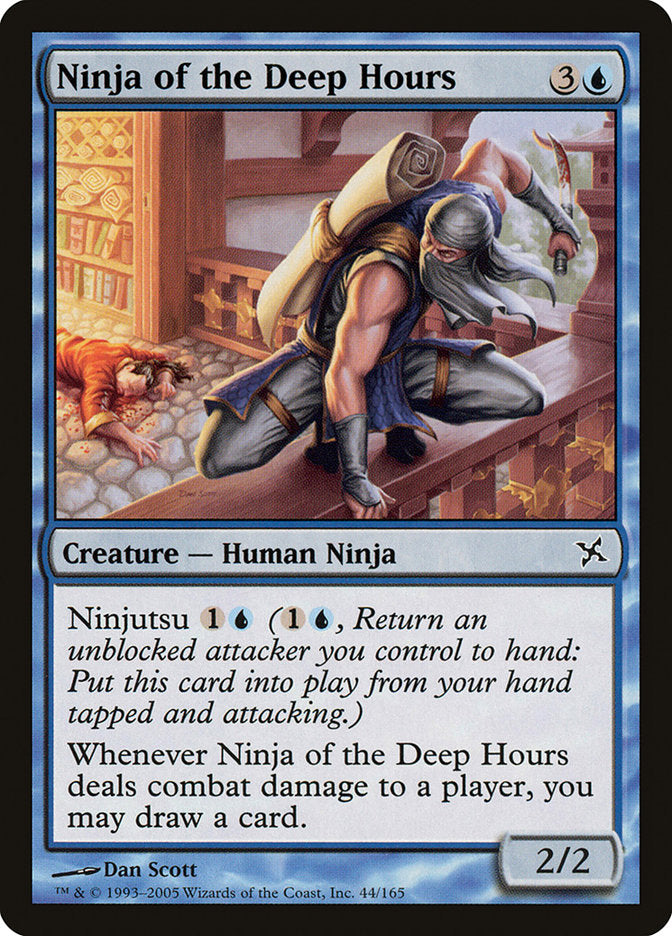 Ninja of the Deep Hours [Betrayers of Kamigawa] MTG Single Magic: The Gathering | Red Claw Gaming