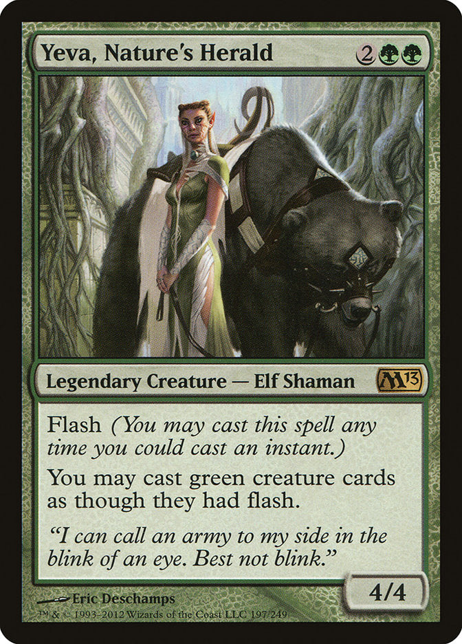 Yeva, Nature's Herald [Magic 2013] MTG Single Magic: The Gathering | Red Claw Gaming