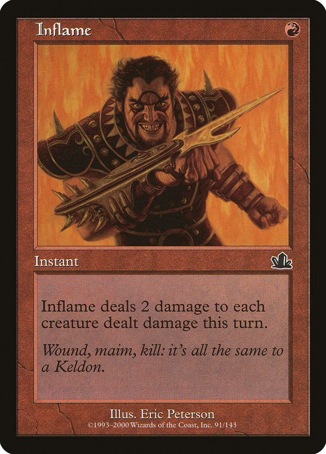 Inflame [Prophecy] MTG Single Magic: The Gathering | Red Claw Gaming