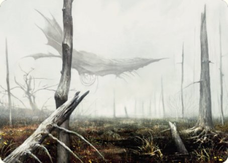 Swamp Art Card [Dominaria United Art Series] MTG Single Magic: The Gathering | Red Claw Gaming