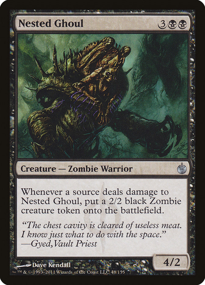 Nested Ghoul [Mirrodin Besieged] MTG Single Magic: The Gathering | Red Claw Gaming