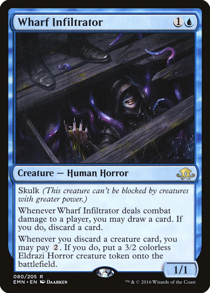 Wharf Infiltrator [Eldritch Moon] MTG Single Magic: The Gathering | Red Claw Gaming