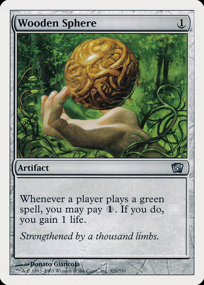Wooden Sphere [Eighth Edition] MTG Single Magic: The Gathering | Red Claw Gaming
