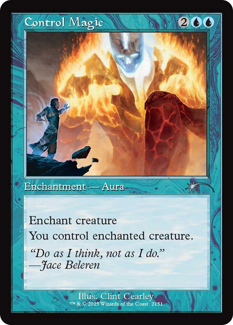 Control Magic (Retro Frame) [Secret Lair Drop Series] MTG Single Magic: The Gathering | Red Claw Gaming